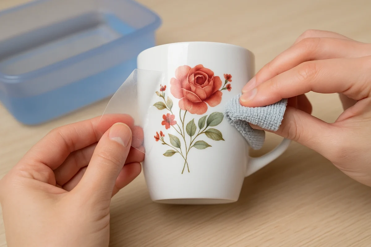 calcomanías al agua