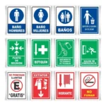 Placas de señalización